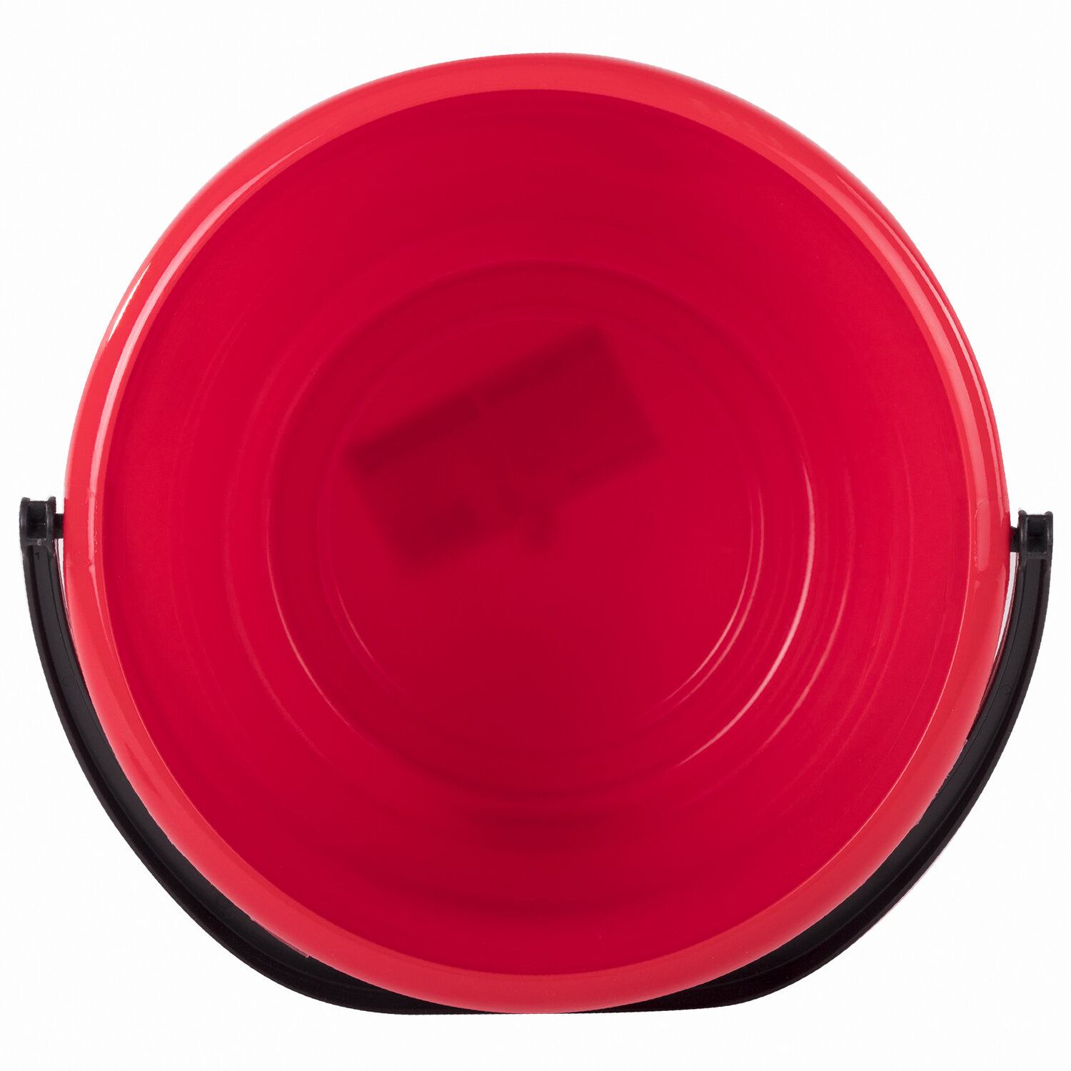 картинка Ведро 8 л, без крышки, пластик, красный, мерная шкала, LAIMA, 603892 от магазина Альфанит в Кунгуре