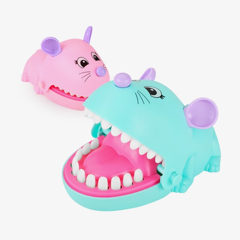 картинка Игровая фигурка, 16*9 см, пластик, ассорти, "Мышка-зубастик", 226-2, 262-14 от магазина Альфанит в Кунгуре