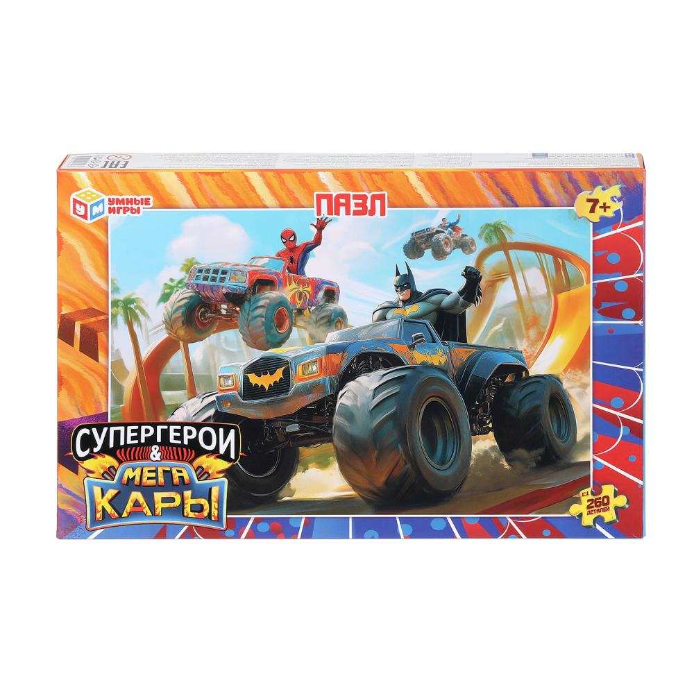 картинка Пазл 260 эл., мотоциклы, "Супергерои. Мегакары", Умные игры от магазина Альфанит в Кунгуре