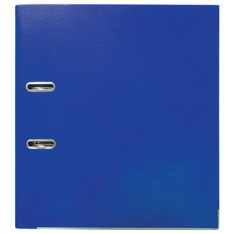 картинка Папка-регистратор, А4, корешок 75 мм, до 500 л, полипропилен, синий, с карманом, "Extra", BRAUBERG, 228571 от магазина Альфанит в Кунгуре