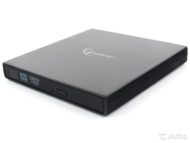 картинка Внешний привод DVD-RW Gembird DVD-USB-02, черный от магазина Альфанит в Кунгуре