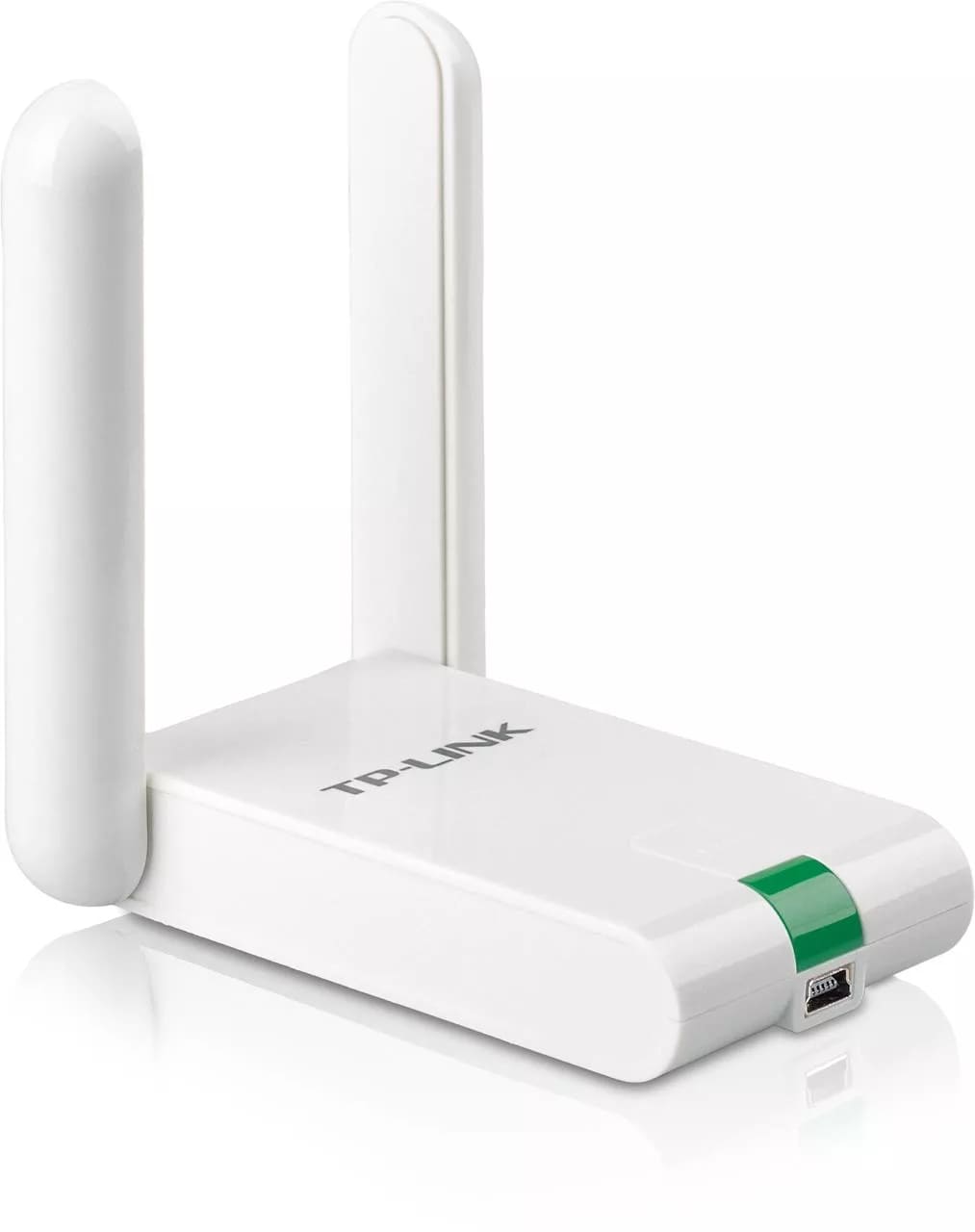 картинка Сетевой адаптер WiFi TP-Link WN822N USB 802.11n 300 Мбит/с, 2 внешних антенны, TL-WN822N от магазина Альфанит в Кунгуре