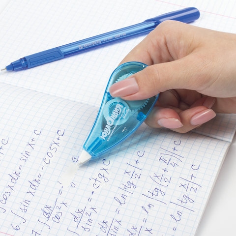 картинка Корректирующая лента, 5мм*5м, корпус ассорти, "Капля", Юнландия, 227802 от магазина Альфанит в Кунгуре