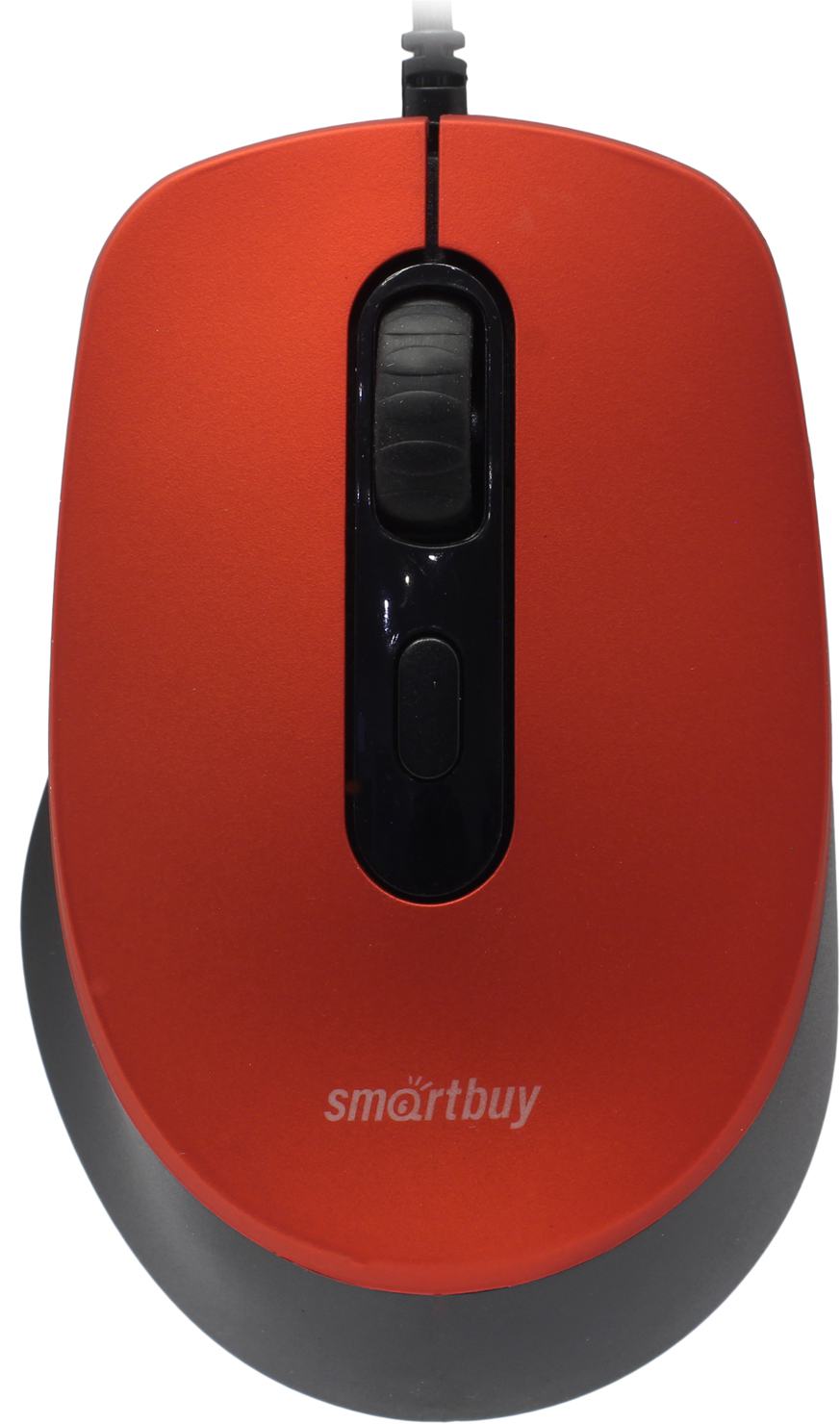картинка Мышь проводная бесшумная SmartBuy 265 One, 800-2400 dpi, USB, красный, SBM-265-R от магазина Альфанит в Кунгуре