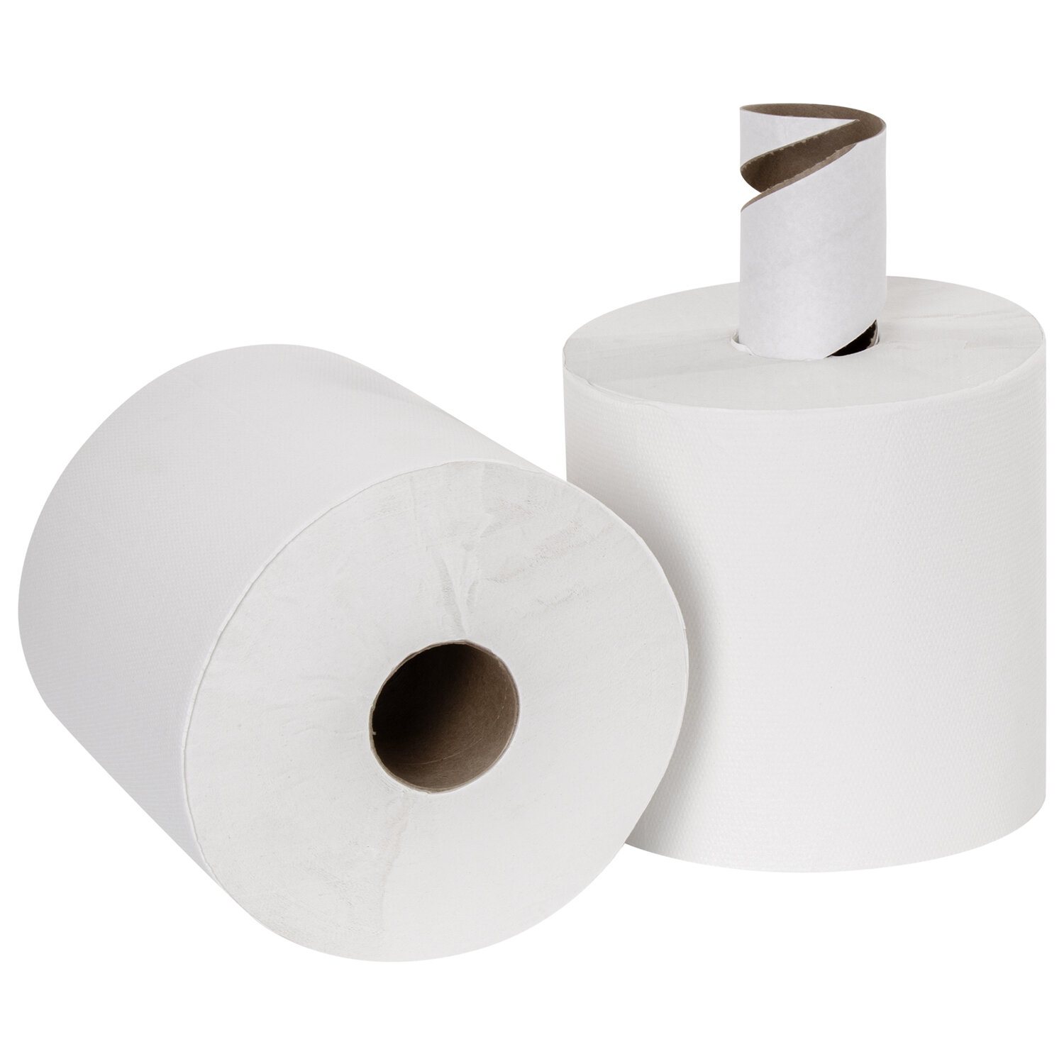 картинка Полотенца бумажные, 6 шт, 1 слой, цвет белый, система M2, "Universal white", LAIMA, 112506 от магазина Альфанит в Кунгуре