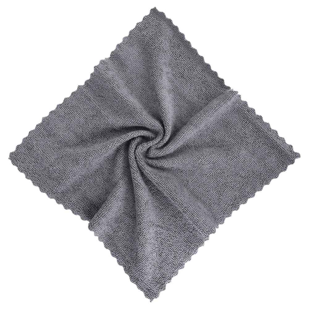 картинка Салфетки из микрофибры, 10 шт, 30*30, 180 г/м2, ассорти, "Gray & Black", LAIMA, 700610 от магазина Альфанит в Кунгуре