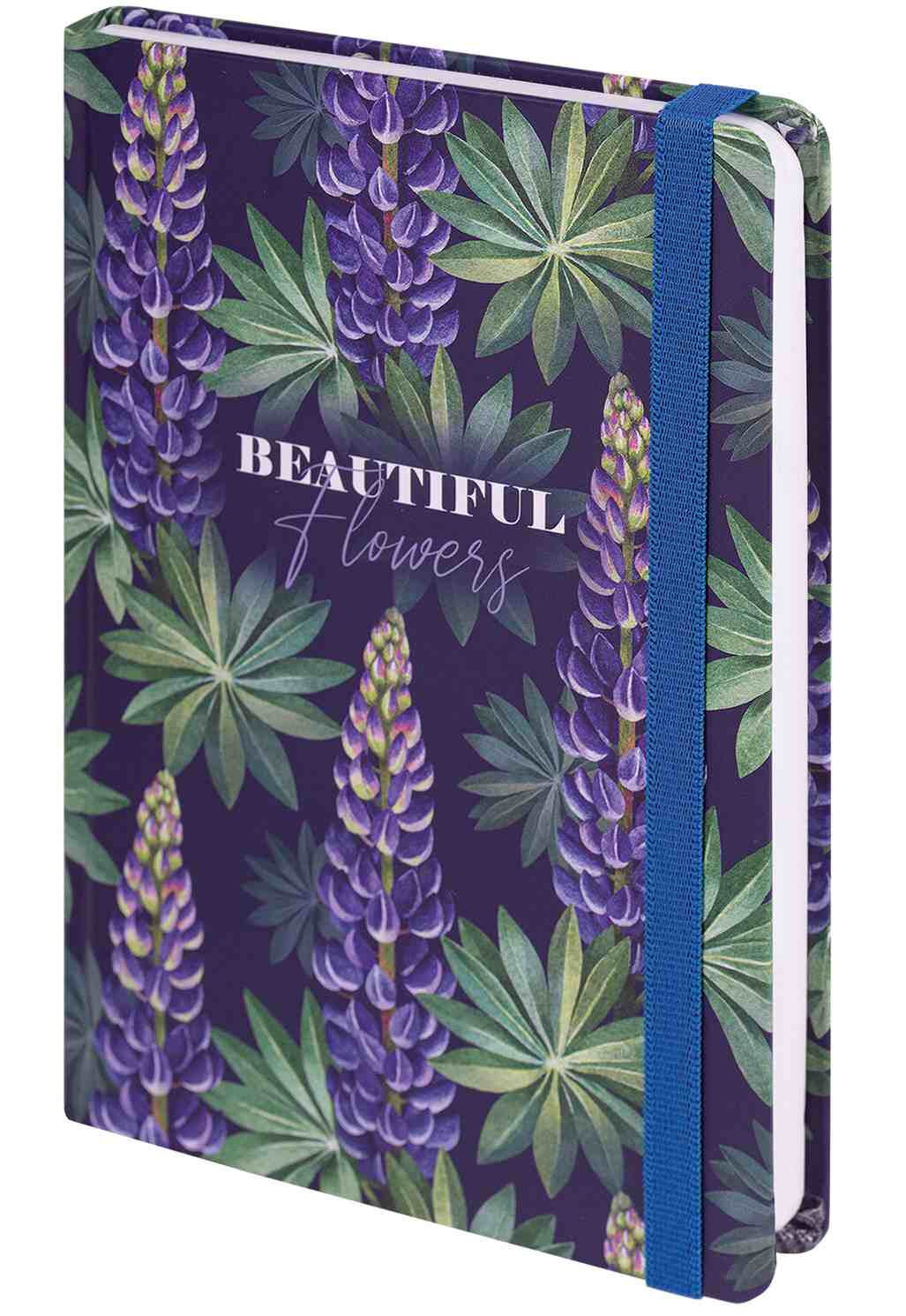 картинка Ежедневник недатированный, А5, 128 л, "Beautiful Flowers", BRAUBERG, 114558 от магазина Альфанит в Кунгуре