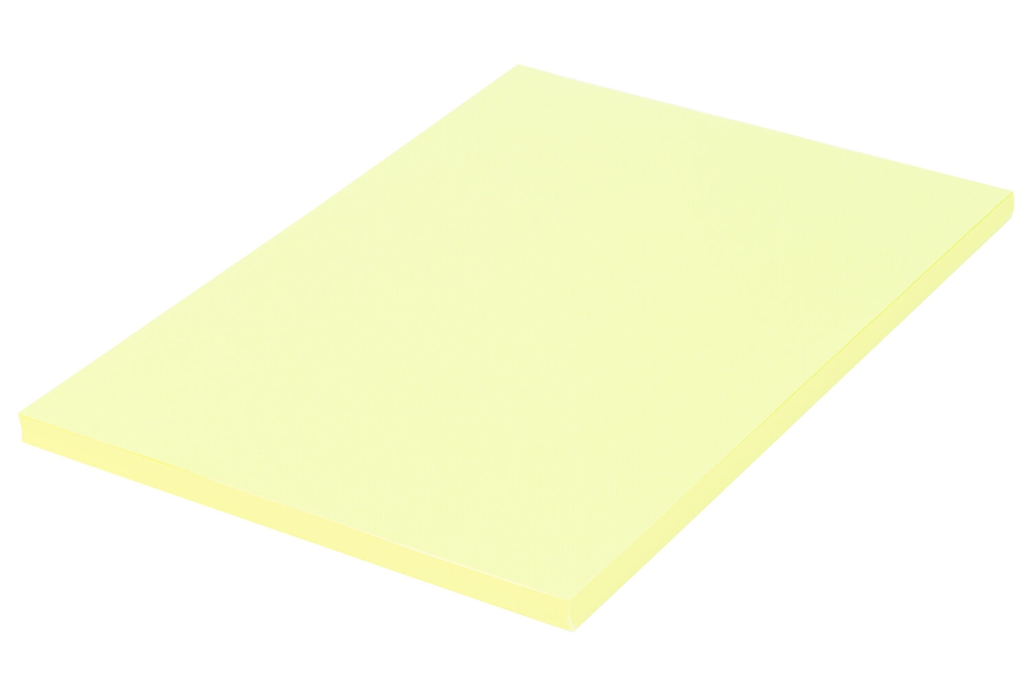 картинка Бумага офисная цветная, А4, 100 л, 80 г/м2, желтая пастель, BRAUBERG, 112446 от магазина Альфанит в Кунгуре
