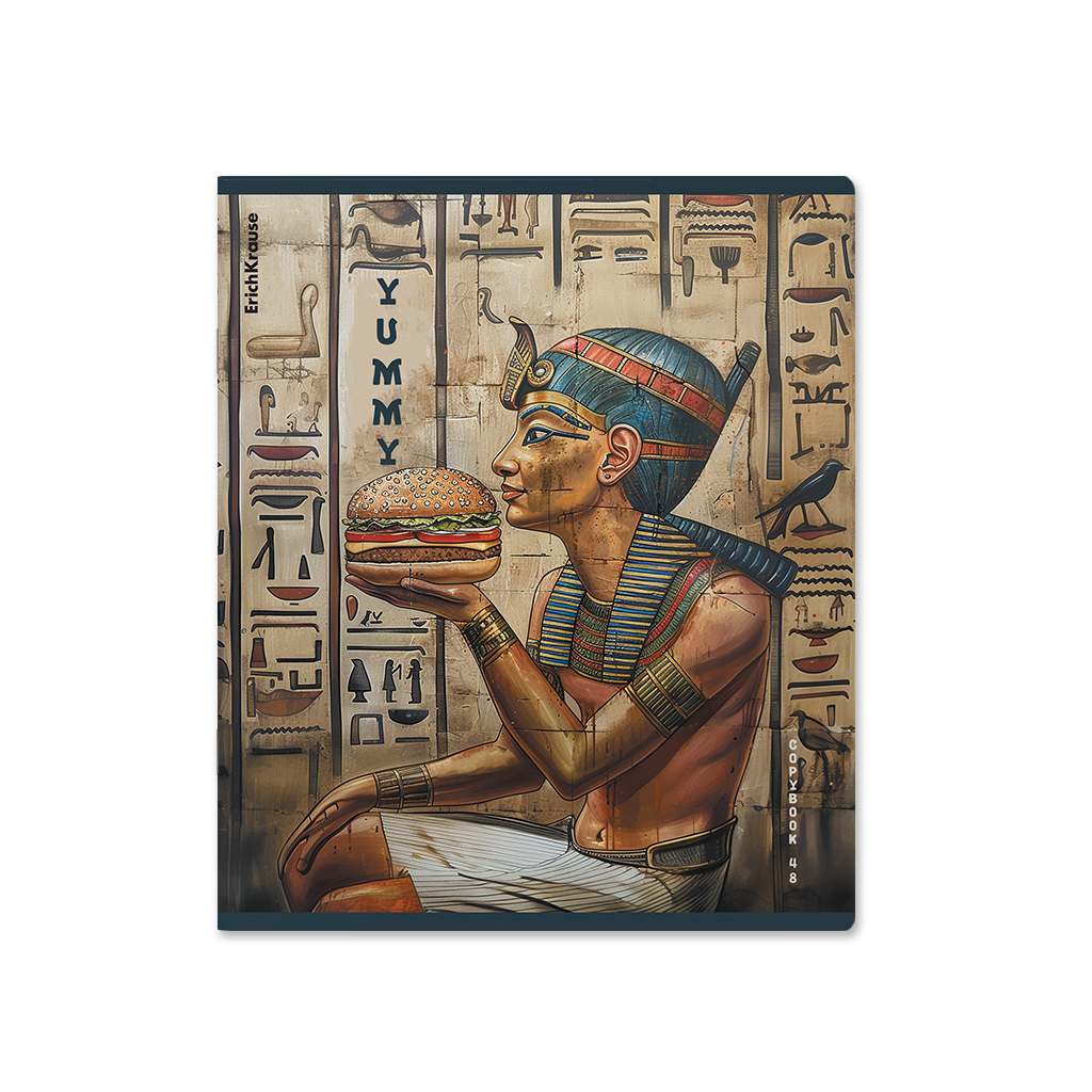 картинка Тетрадь 48 л, А5, клетка, "Newgypt", Erich Krause, 63304 от магазина Альфанит в Кунгуре