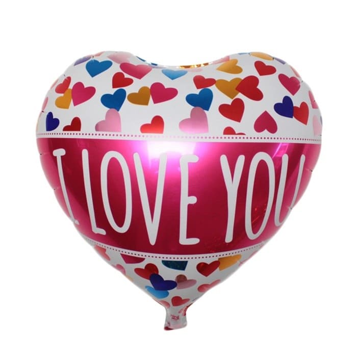 картинка Шар воздушный фольгированный, 18", "Люблю тебя", 3903076, 8462 от магазина Альфанит в Кунгуре
