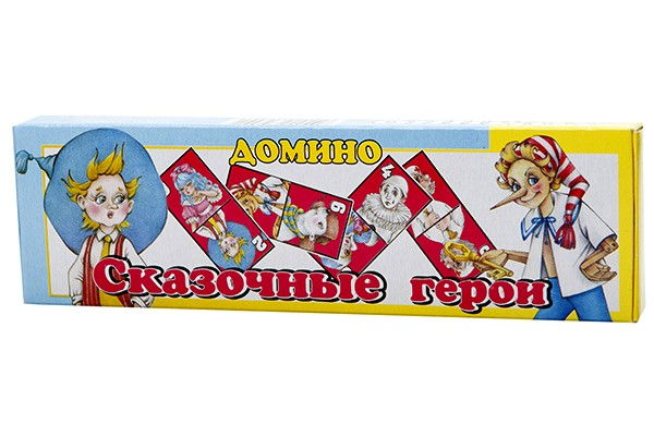 картинка Домино, "Сказочные герои. Русские сказки", Задира-плюс, Д-7035 от магазина Альфанит в Кунгуре