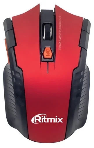 картинка Мышь беспроводная Ritmix RMW-115, 1600 dpi, USB, красный, RMW-115 Red от магазина Альфанит в Кунгуре