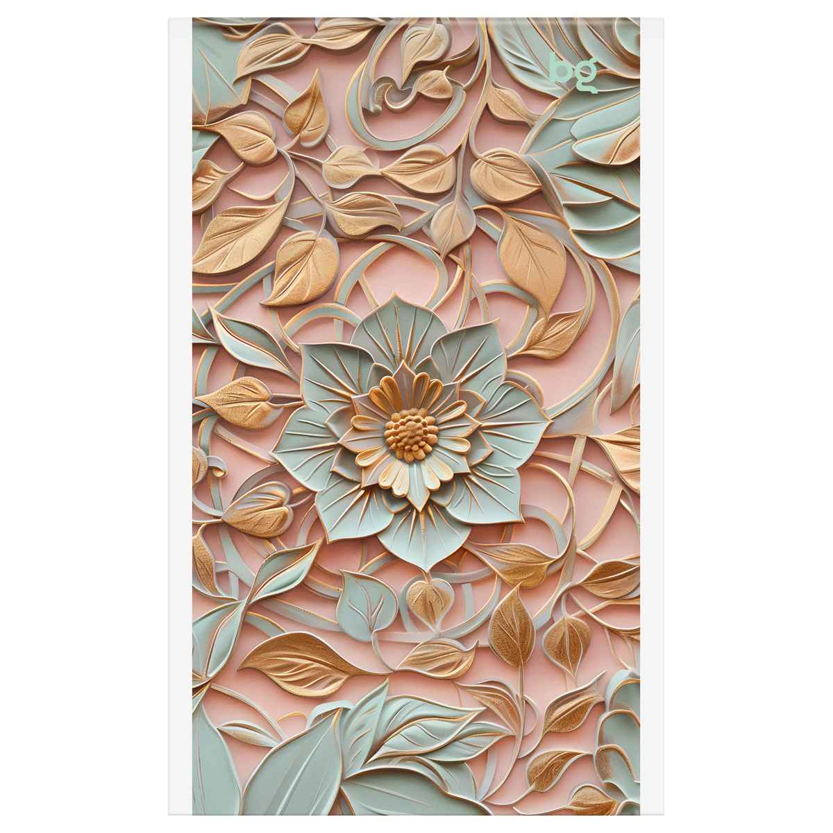картинка Блокнот, А6, 32 л, клетка, на скрепке, "Flowers and shine", BG, Б6ск32_бл 09429 от магазина Альфанит в Кунгуре