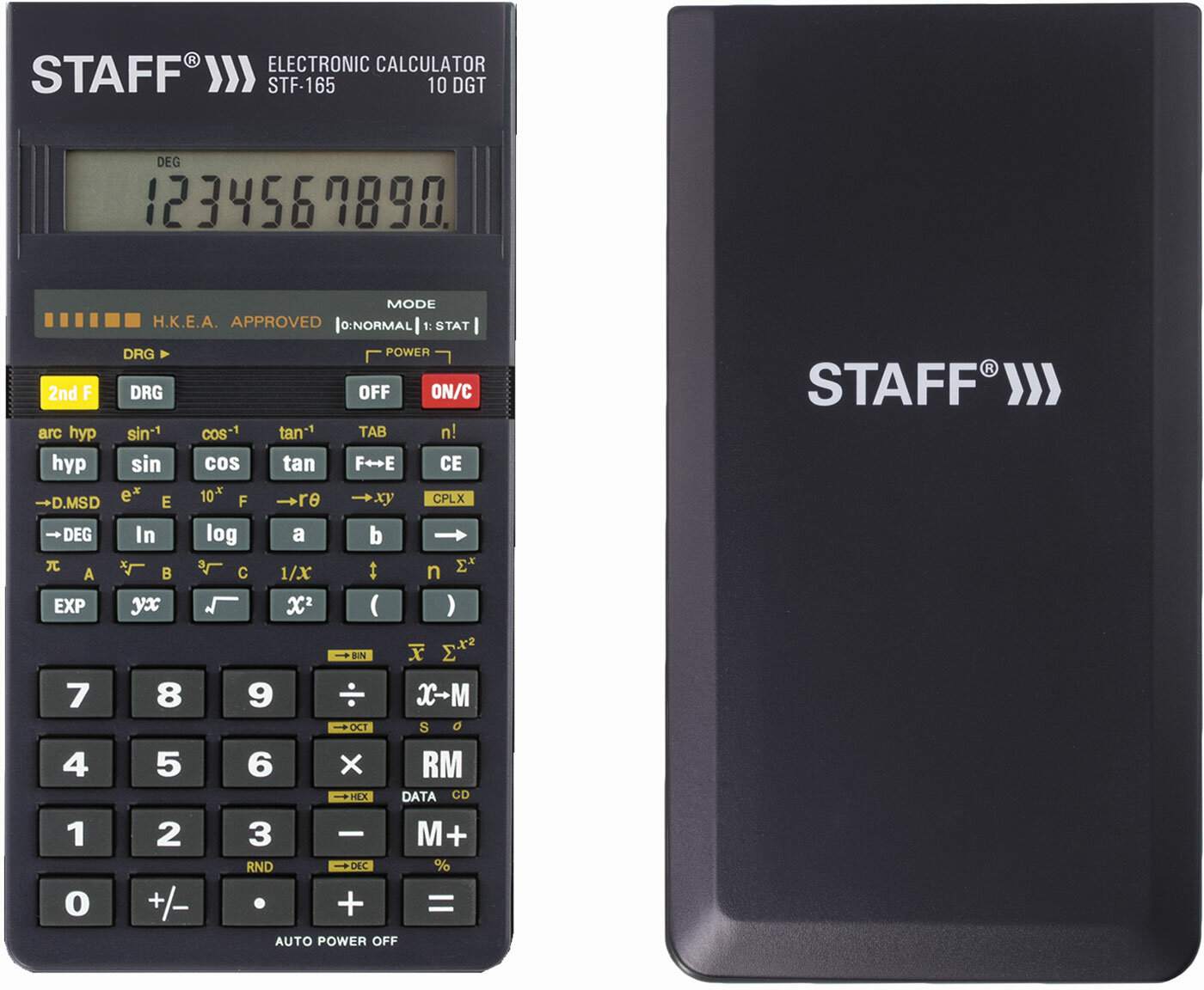 картинка Калькулятор инженерный, 10 разрядов, 14,3*7,8 см, "STF-165", STAFF, 250122 от магазина Альфанит в Кунгуре