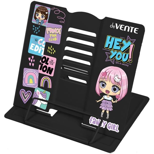 картинка Подставка для книг, 15,4*15,2 см, металл, "Fancy Girl", deVente, 8063417 от магазина Альфанит в Кунгуре