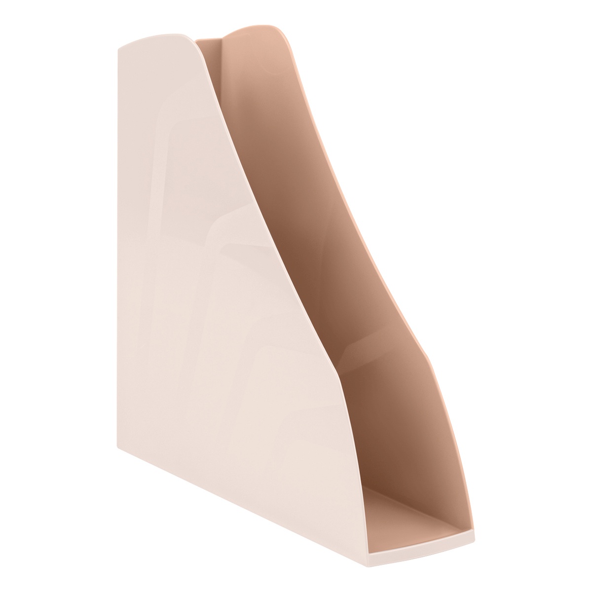 картинка Лоток для бумаг вертикальный 1 отдел, 275*265*80 мм, пластик, розовый, "Вектор", СТАММ, ЛТВ-30444 от магазина Альфанит в Кунгуре