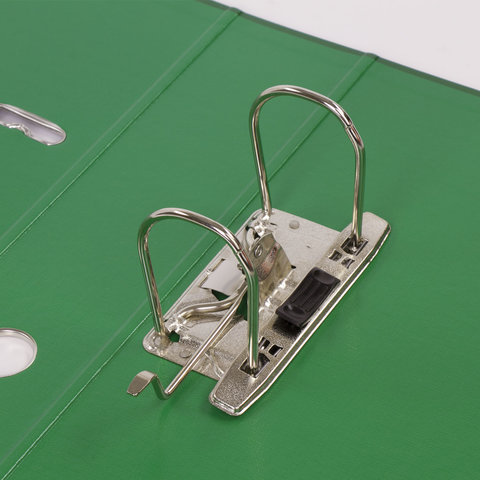 картинка Папка-регистратор, А4, корешок 75 мм, до 500 л, полипропилен, зеленый, с карманом, "Extra", BRAUBERG, 228573 от магазина Альфанит в Кунгуре