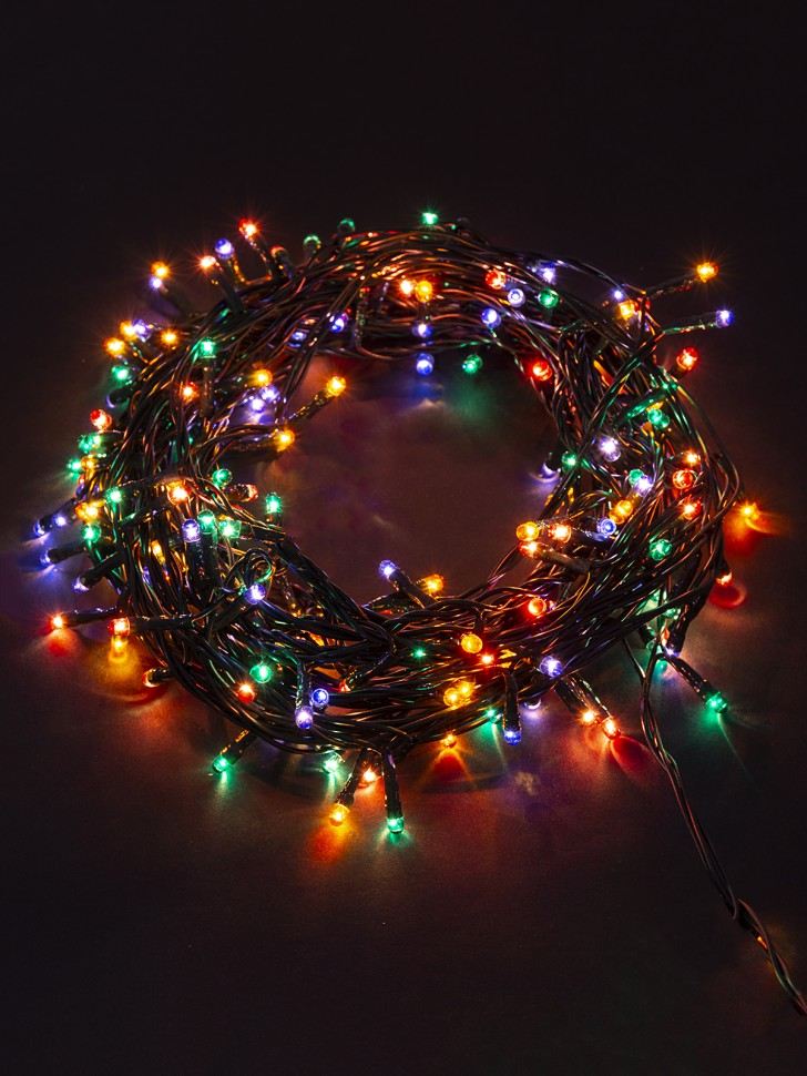 картинка Гирлянда нить, 5 м, 8 режимов, мультицвет, 100LED, TDM, SQ0361-0005 от магазина Альфанит в Кунгуре
