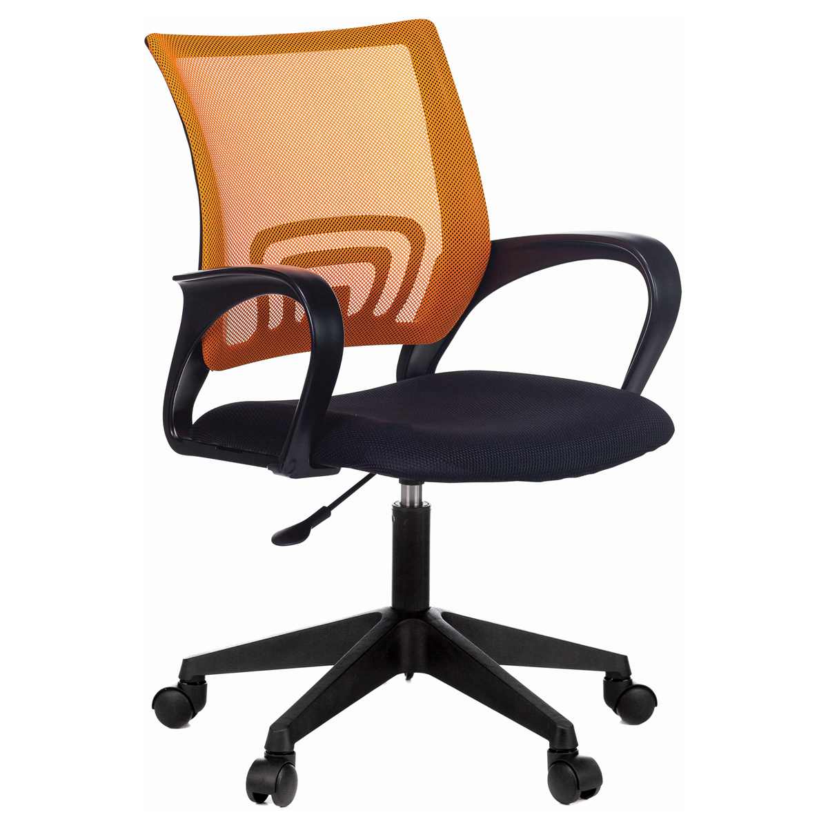 картинка Кресло офисное Helmi "Airy HL-M95", ткань/сетка, оранжевый, 348708 от магазина Альфанит в Кунгуре