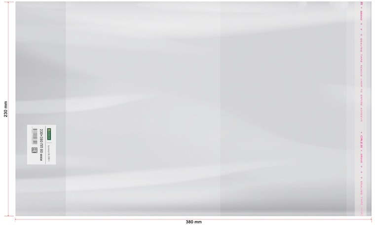 картинка Обложка с клеевым краем 1 шт, 230*380 мм, 80 мкм, для учебников, универсальная, ArtSpace, GL 230.1 от магазина Альфанит в Кунгуре