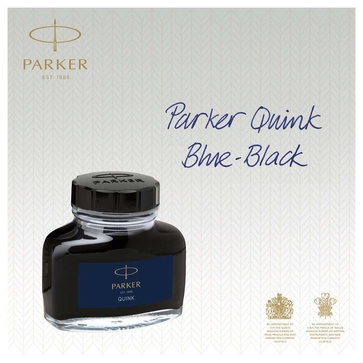 картинка Чернила, 57 мл, черно-синий, банка, "Bottle Quink", PARKER, 1950378 от магазина Альфанит в Кунгуре