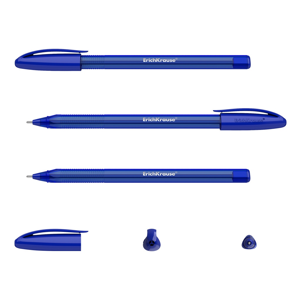 картинка Ручка шариковая, 1,0 мм, синяя, "U-108 Original Stick", Erich Krause, 53738 от магазина Альфанит в Кунгуре