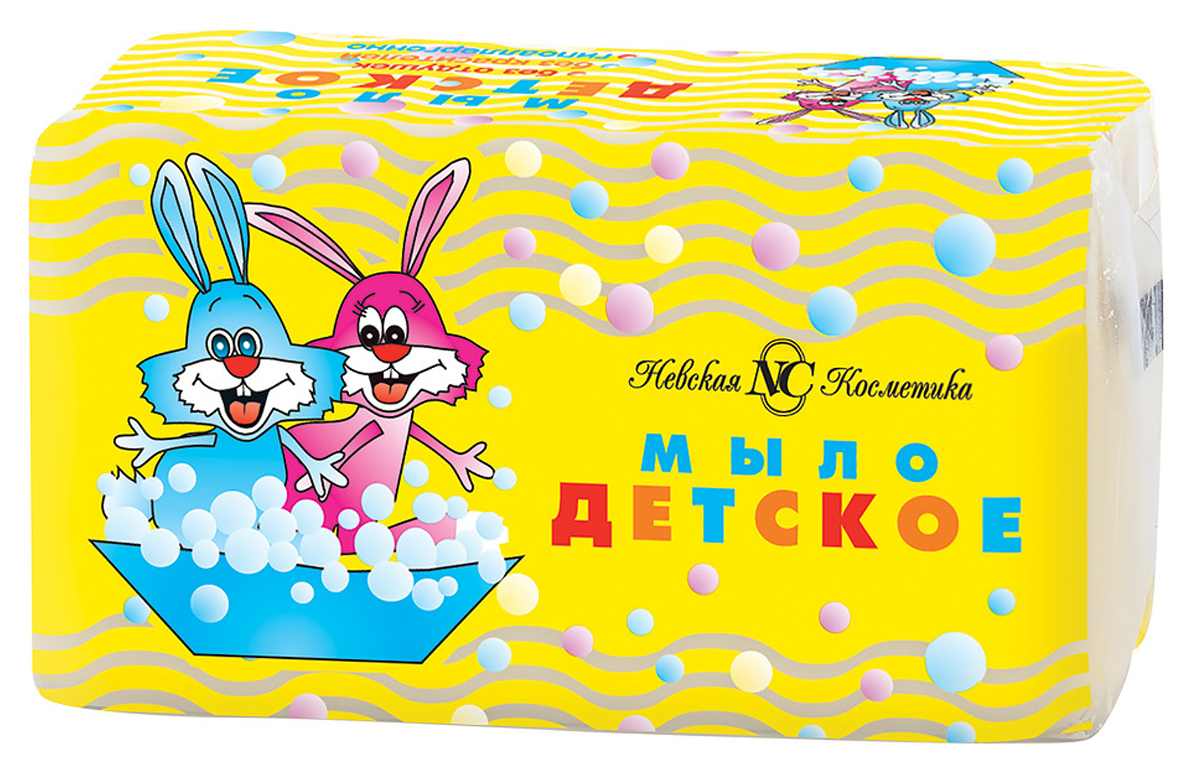 картинка Набор мыла детского, 4 шт, 400 гр, Невская косметика, 10152 от магазина Альфанит в Кунгуре
