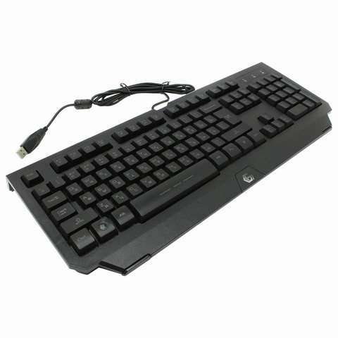 картинка Клавиатура проводная Gembird KB-G300L, USB, черный от магазина Альфанит в Кунгуре