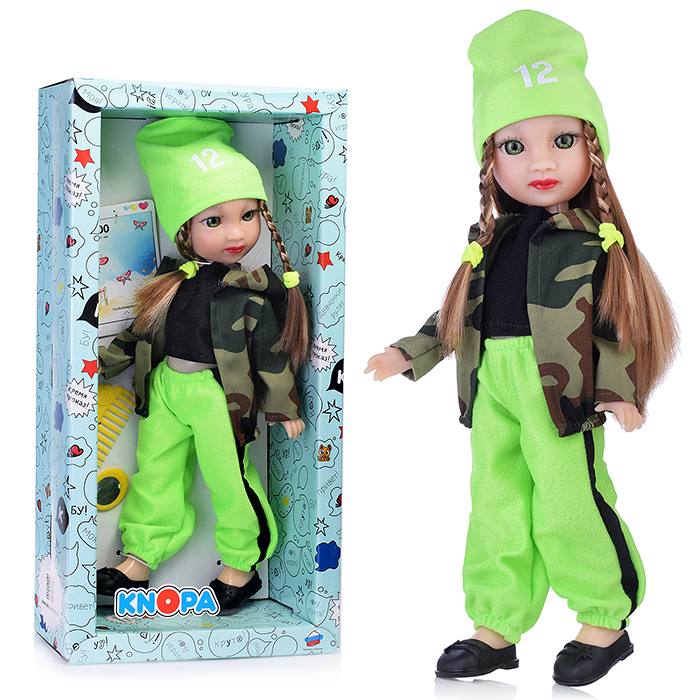картинка Кукла, 36 см, в коробке, "Мишель", KNOPA, 85024 от магазина Альфанит в Кунгуре