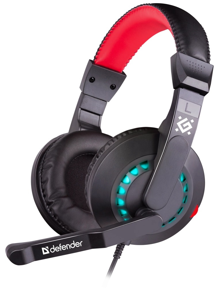 картинка Комплект проводной (мышь + гарнитура + коврик) игровой Defender Nemesida MHP-128, USB, 52128 от магазина Альфанит в Кунгуре