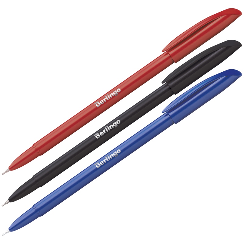 картинка Ручка шариковая, 0,7 мм, синяя, корп. ассорти, "Metallic", Berlingo, CBp_70752 от магазина Альфанит в Кунгуре