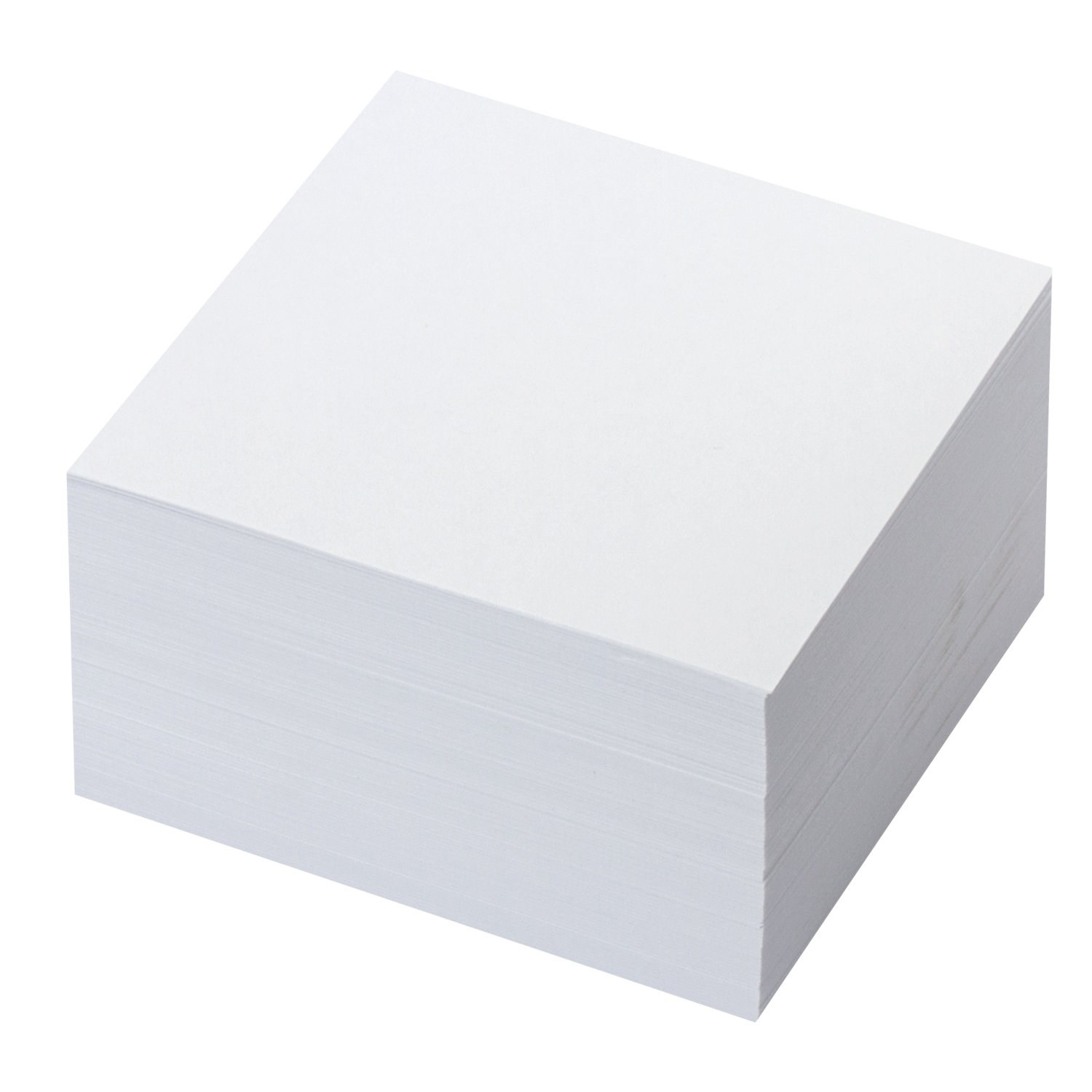 картинка Блок для записи проклеенный, 8*8*4 см, белый, BRAUBERG, 121543 от магазина Альфанит в Кунгуре