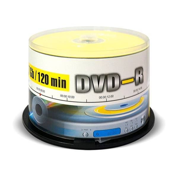 картинка Диски DVD-R Mirex, 50 шт, 16x 4,7GB, 120 min, бокс от магазина Альфанит в Кунгуре