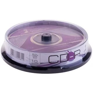 картинка Диски CD-R SmartTrack, 10 шт, 52x, 700mb, бокс, ST000148 от магазина Альфанит в Кунгуре