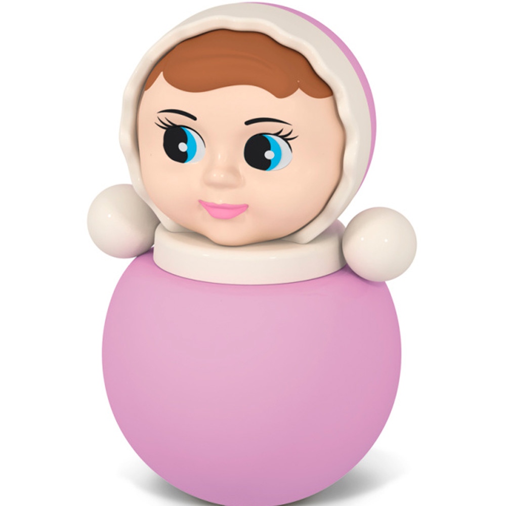 картинка Неваляшка, 26 см, коллекция карамель, малая, "Настенька", STELLAR, 01748 от магазина Альфанит в Кунгуре
