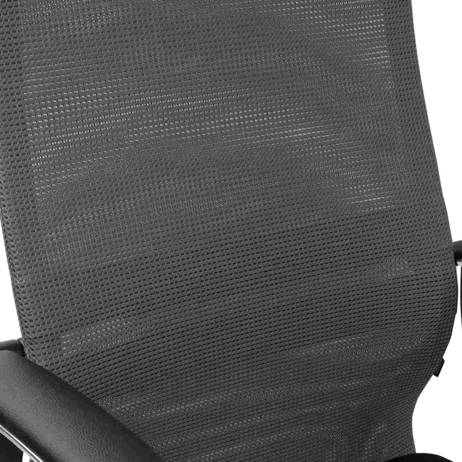 картинка Кресло офисное BRABIX "Ultimate EX-801", сетка, черный/серый, 532918 от магазина Альфанит в Кунгуре