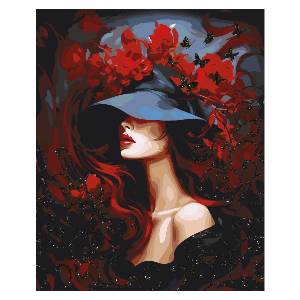 картинка Картина по номерам, 40*50 см, на подрамнике, с глиттером, "Загадочность", Три совы, КХг4050_57063 от магазина Альфанит в Кунгуре