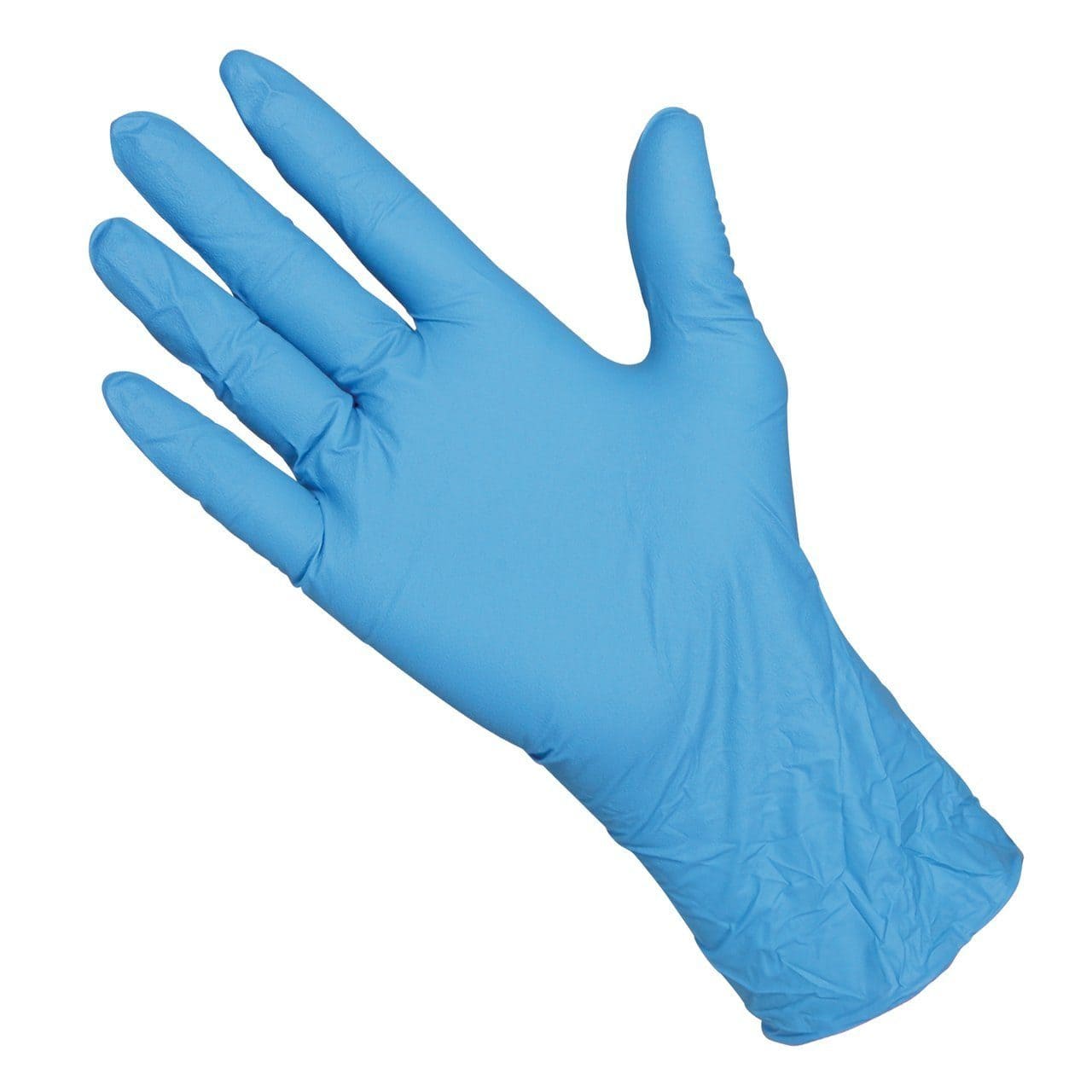 картинка Перчатки нитриловые, размер XL, неопудренные, голубой, Gloves от магазина Альфанит в Кунгуре