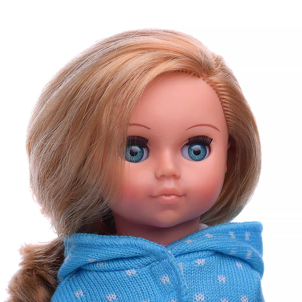 картинка Кукла, 36 см, голубой, в коробке, "Мила осень 1", Весна, В4078, 10261284 от магазина Альфанит в Кунгуре