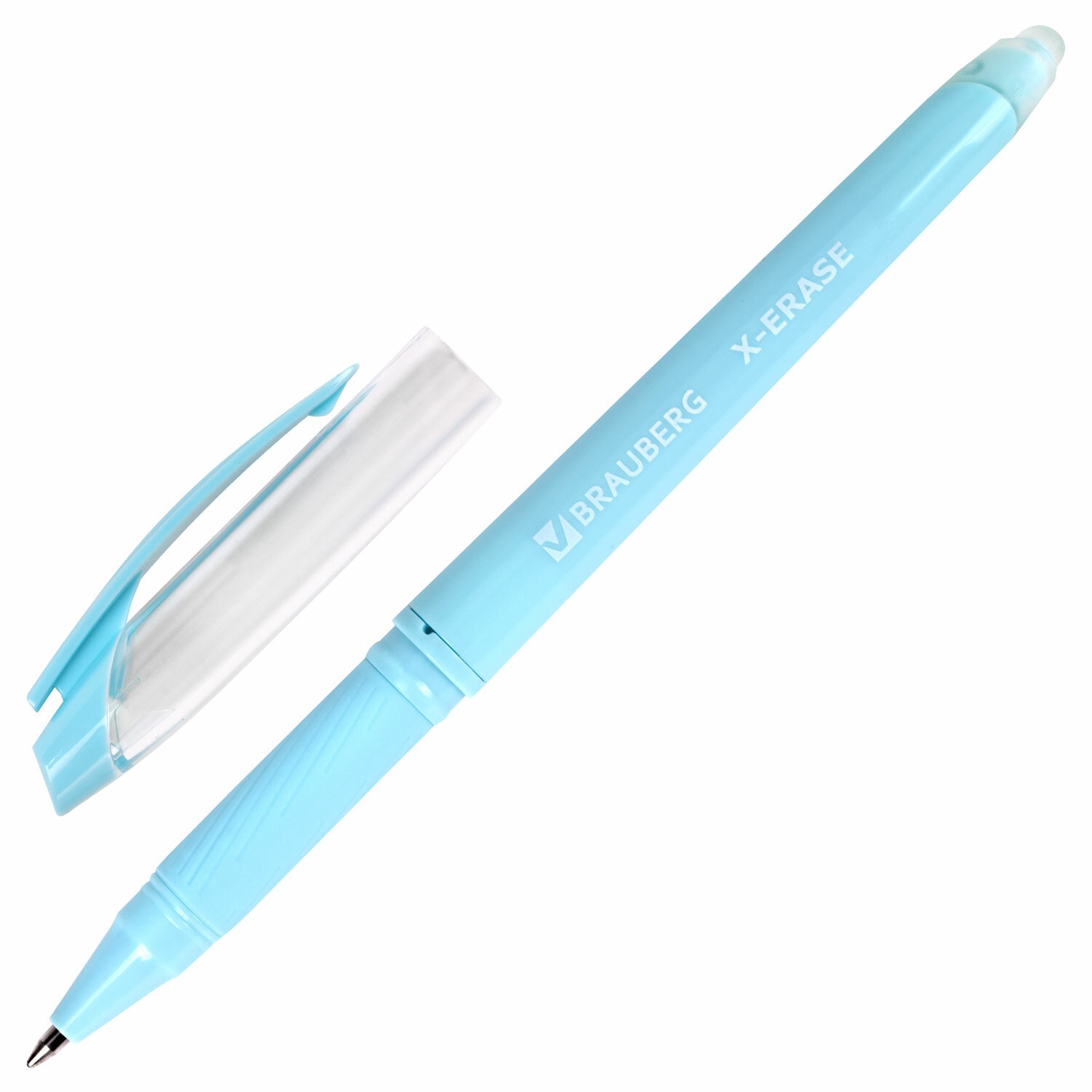 картинка Ручка гелевая стираемая, 0,7 мм, синяя, корп. ассорти пастель, грип, "X-Erase Pastel", BRAUBERG, 143953 от магазина Альфанит в Кунгуре
