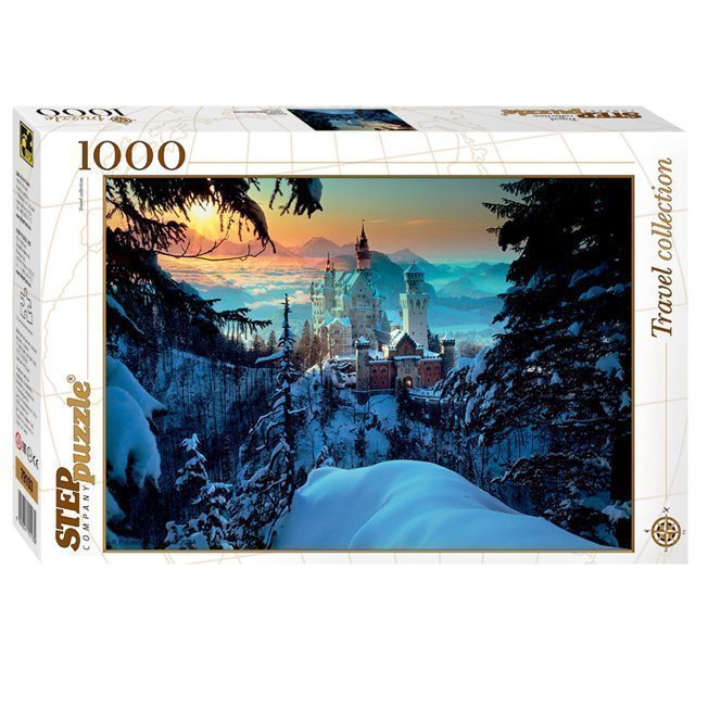 картинка Пазл 1000 эл., "Бавария.Замок Нойшванштайн", StepPuzzle, 79103 от магазина Альфанит в Кунгуре
