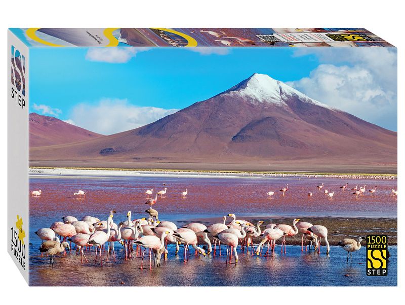 картинка Пазл 1500 эл., "Лагуна-Колорада, Боливия", StepPuzzle, 83083, 10322944 от магазина Альфанит в Кунгуре
