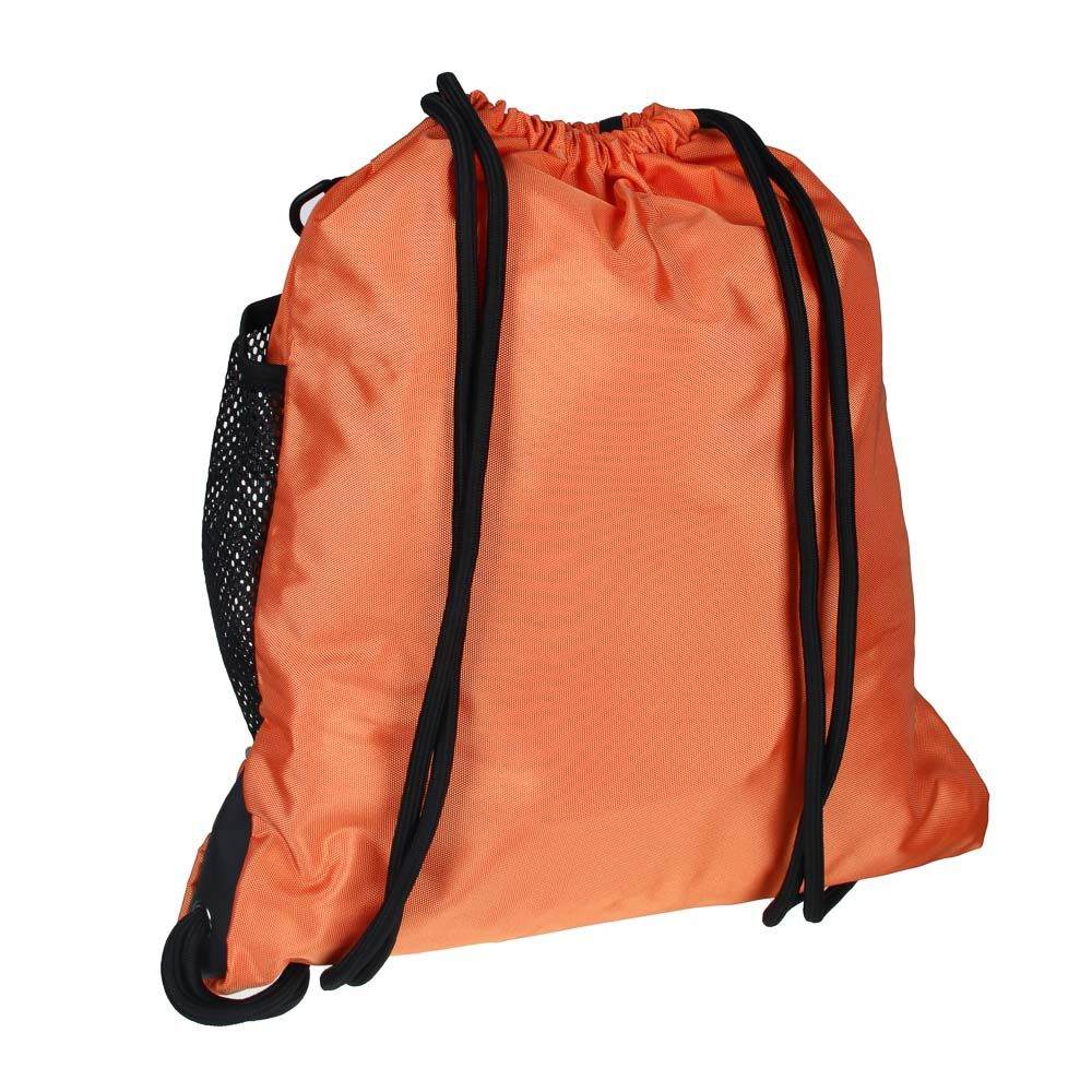 картинка Рюкзак-мешок, 1 отдел, 4 кармана, 46*42 см, полиэстер, оранжевый, карман-сетка для мяча, ClipStudio, 254-733 от магазина Альфанит в Кунгуре