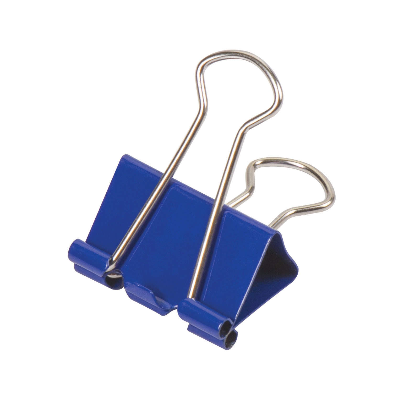 картинка Зажимы для бумаг 15 мм, 12 шт, цветные, на 45 листов, BRAUBERG, 224469 от магазина Альфанит в Кунгуре