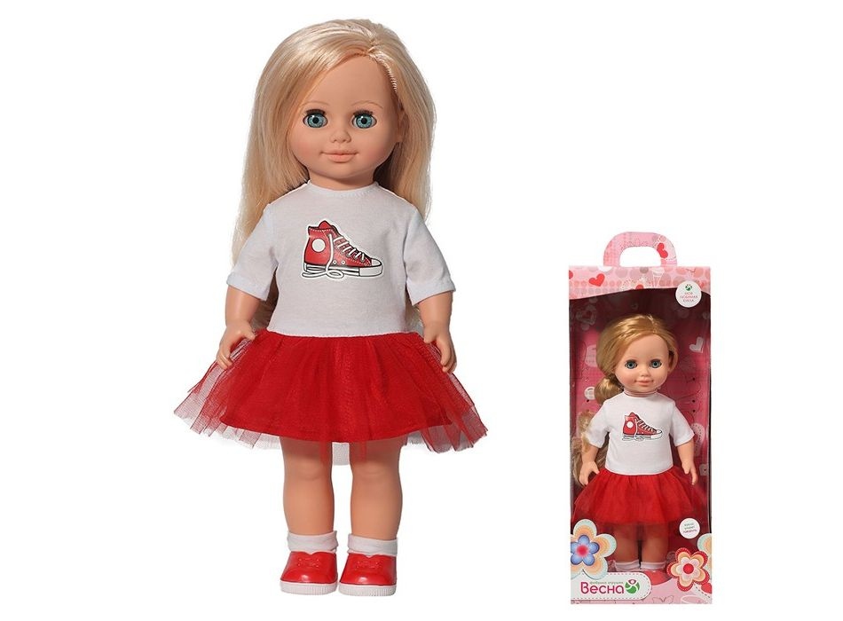 картинка Кукла говорящая, 42 см, "Анна яркий стиль 1", Весна, В3714/о, 10261200 от магазина Альфанит в Кунгуре
