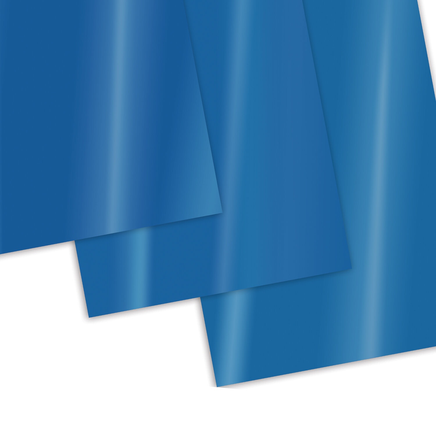 картинка Обложки для переплета 100 шт, А4, 250 г/м2, картон, синие, BRAUBERG, 530955 от магазина Альфанит в Кунгуре