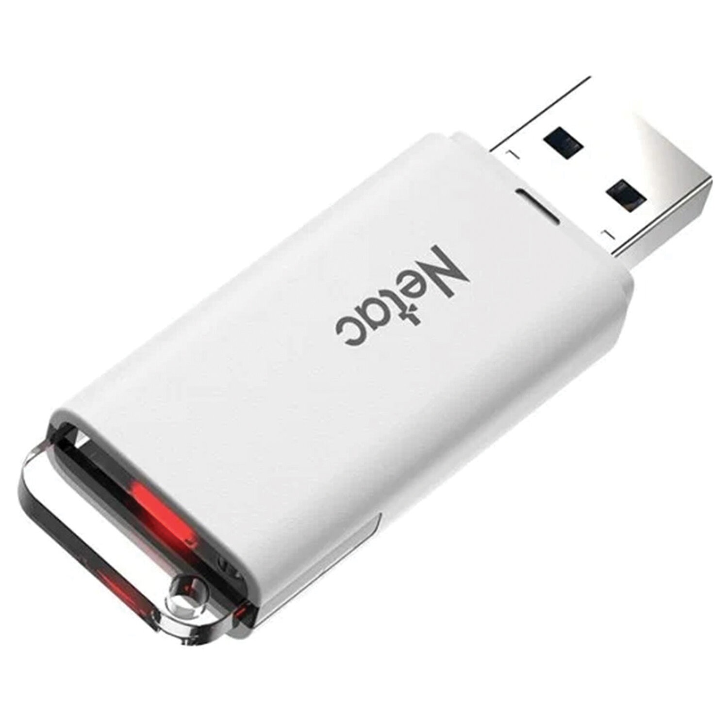 картинка Флеш-диск Netac 32 GB USB 3.0, U185, белый, NT03U185N-032G-30WH от магазина Альфанит в Кунгуре