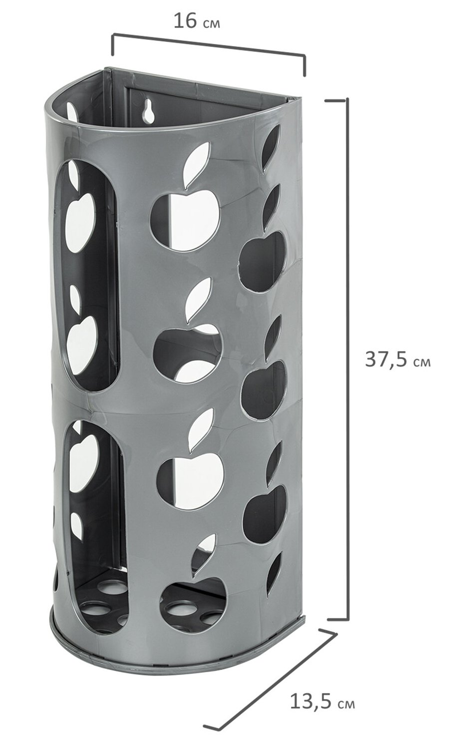 картинка Диспенсер для пакетов, мешков, бахил, 37,5*16*13 см, пластик, белый, LAIMA, 608368 от магазина Альфанит в Кунгуре