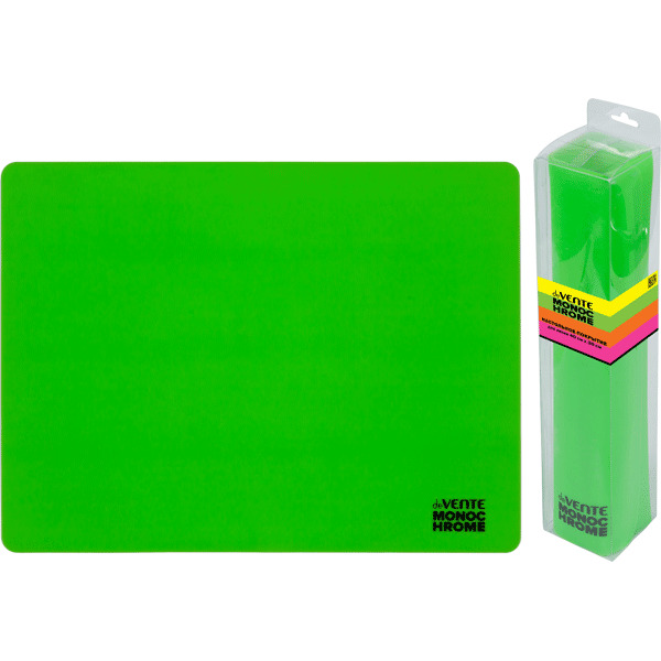 картинка Настольное покрытие, 40*30 см, силиконовое, зеленый неон, "Monochrome", deVente, 8061013 от магазина Альфанит в Кунгуре