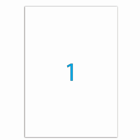картинка Lomond Универсальная самоклеящаяся бумага матовая, белая, А4,70гр,50л от магазина Альфанит в Кунгуре
